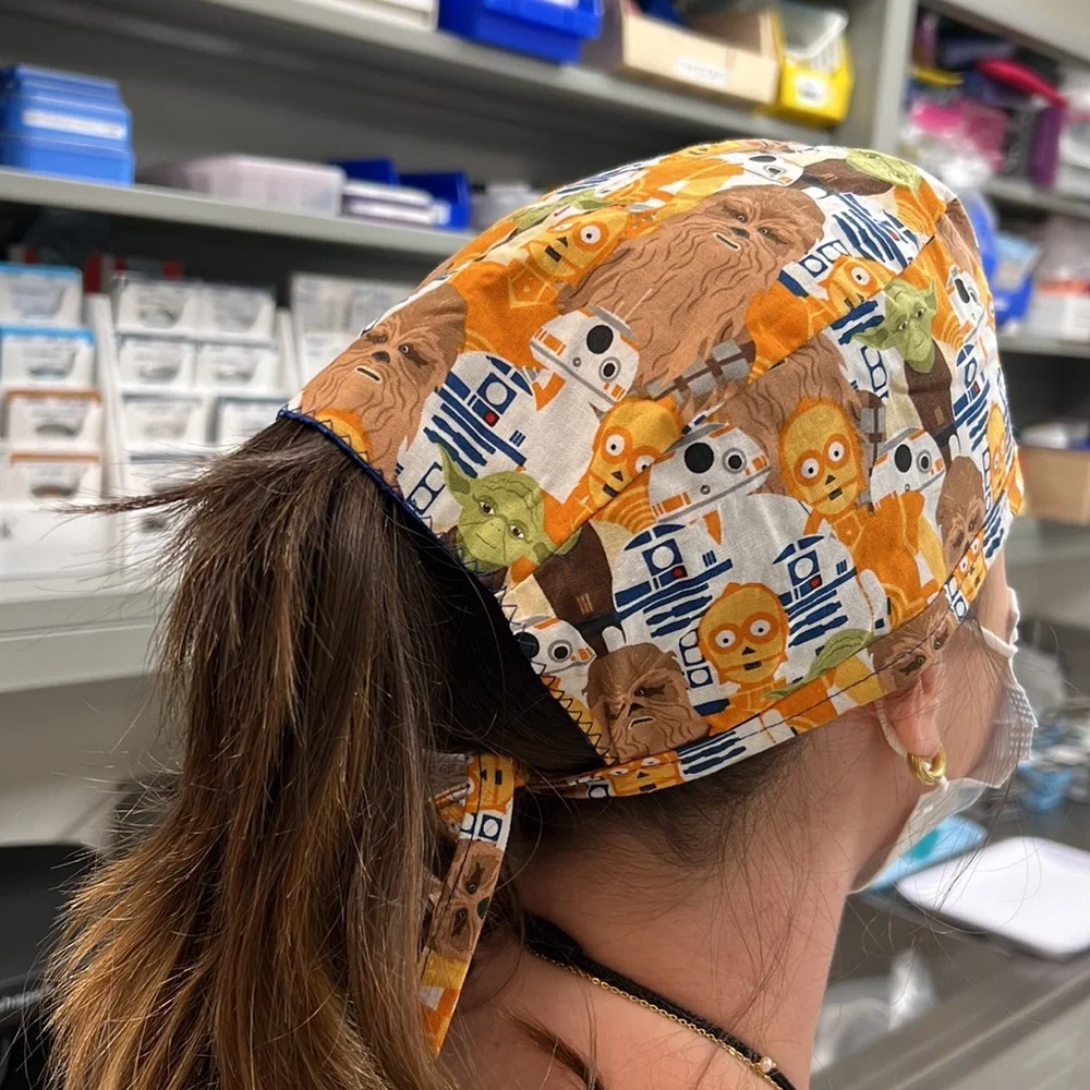 Handmade scrubcap - Picture 4 of 4